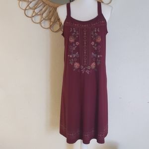 Maurices embroidered shift dress.0